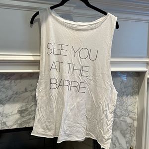 “See you at the barre” Tank